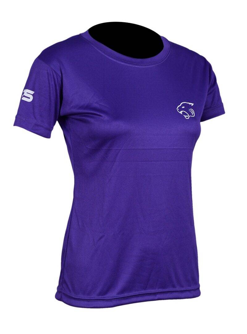 DRI FIT WOMENS TSHIRT PURPLE