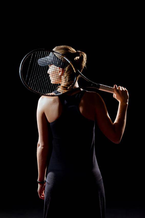 Female Tennis Player Panther Sports